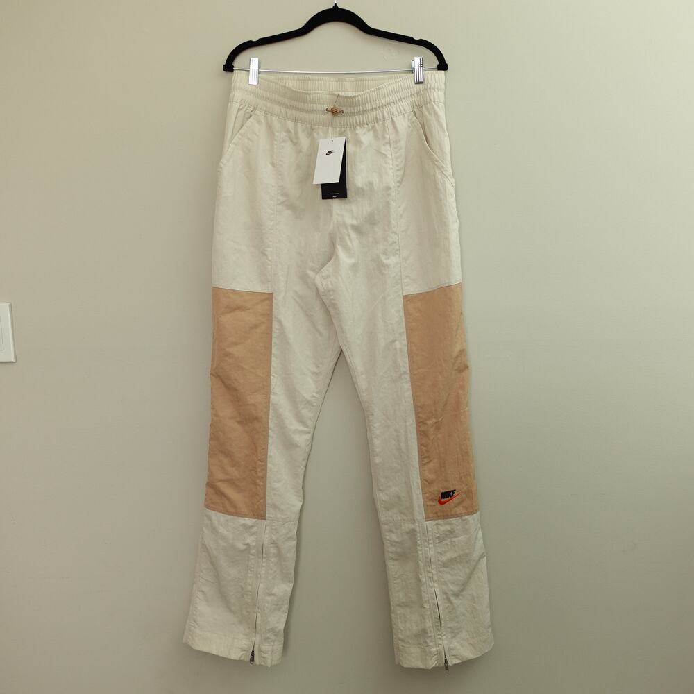 NWT Nike Womens Sportswear Pants City Utility Woven High-Rise White Size L - Picture 2 of 10